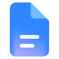 Google Docs product logo