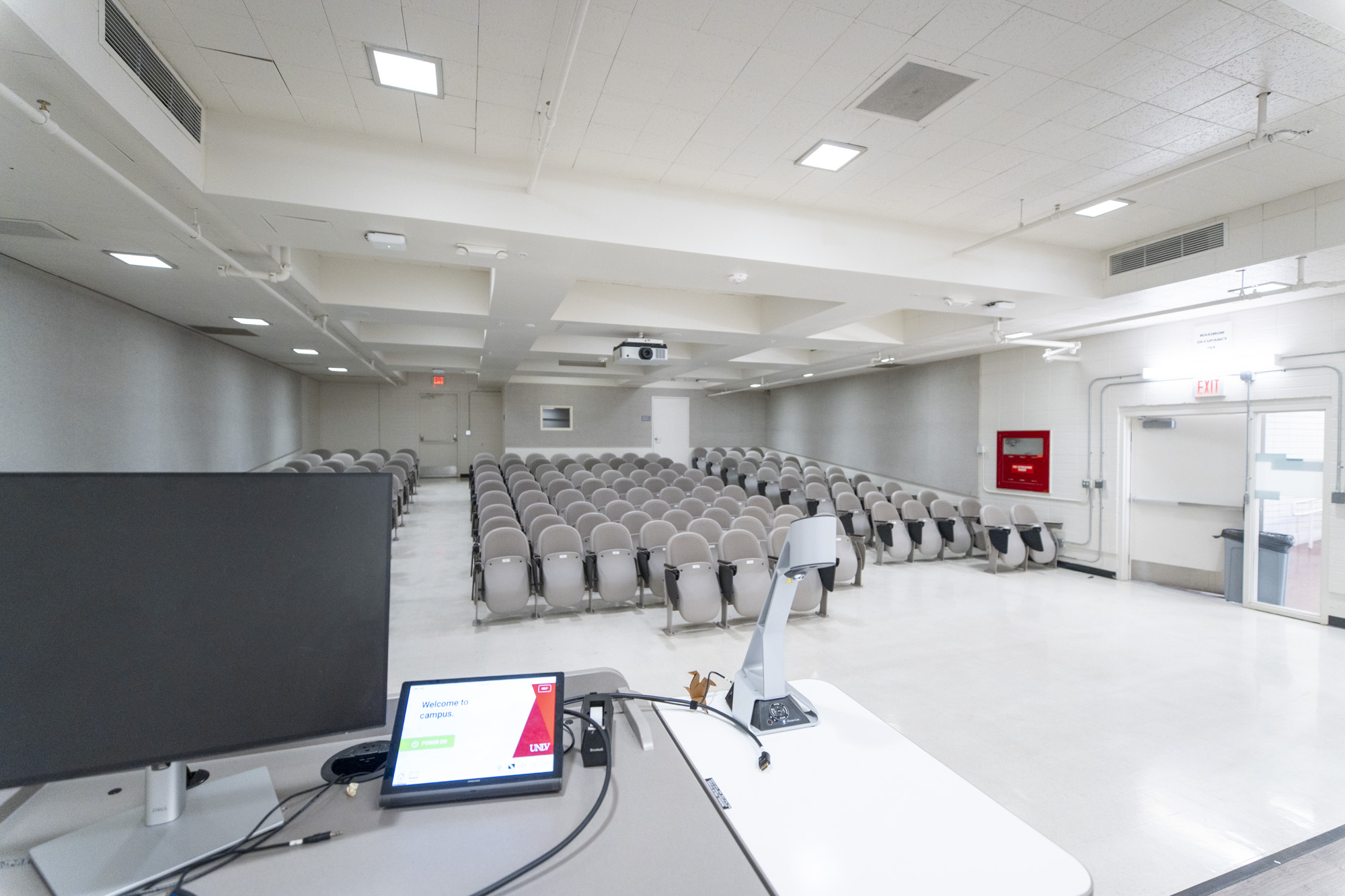 Lectern view