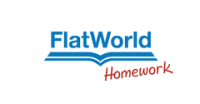 FlatWorld Homework logo